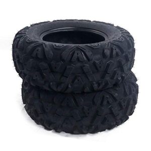 SUNROAD 2 Pcs ATV UTV Tires 26x11.00-14 Rear 6PR Sport All Terrain Tubeless Tires 26x11x14