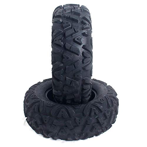 SUNROAD 2 Pcs ATV UTV Tires 26x11.00-14 Rear 6PR Sport All Terrain Tubeless Tires 26x11x14