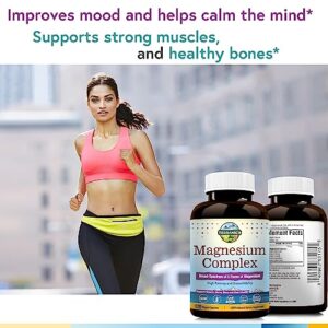 Terranics Magnesium Complex 500mg, 120 Veg Capsules, 55mg of Elemental Magnesium per Capsule, Better Absorption, Sleep, Muscle, Heart Health, Vegan, Non-GMO