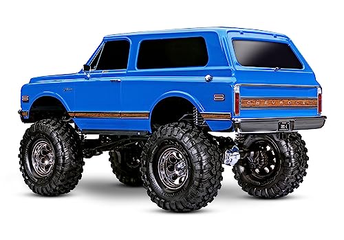 Traxxas 92086-4 - TRX-4 1972 Chevy K5 Blazer High Trail 1/10 4WD Crawler, Blue