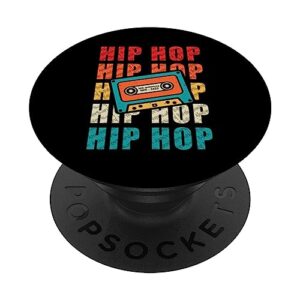 50 years music and hip hop birthday vintage retro popsockets standard popgrip