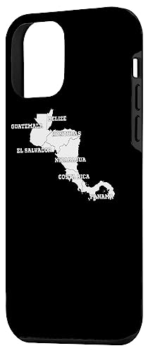 iPhone 12 mini central american Map, Central America Countries Map Tee Case