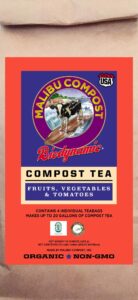 malibu compost biodynamic organic compost tea for fruits, vegetables & tomatoes 1lb