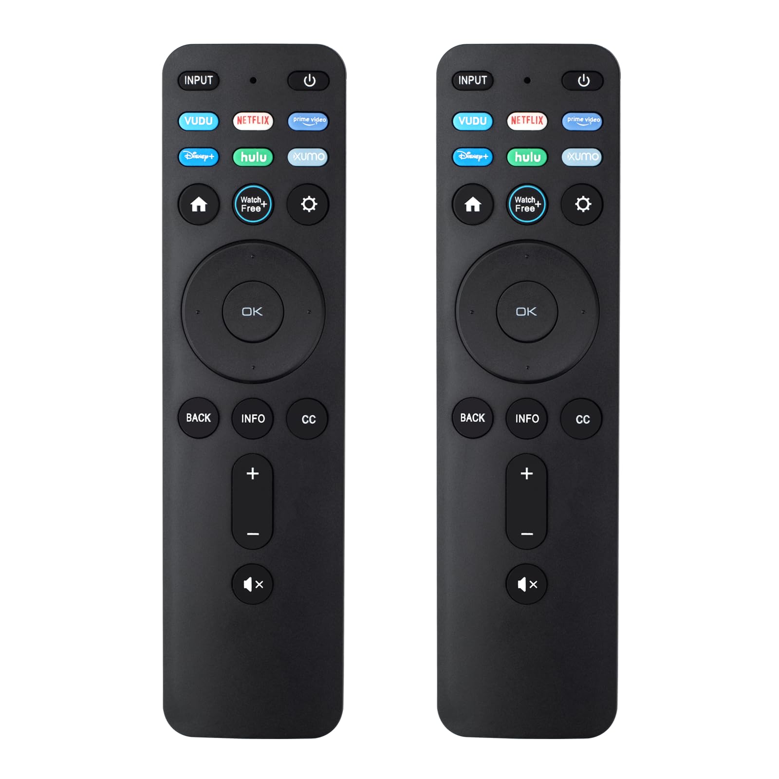 New Replacement IR Remote XRT260 for All VIZIO Smart TV Smartcast 4K P-Series V-Series D-Series M-Series XRT136 XRT140 Remote Replacement. (NO Voice 2Pack)