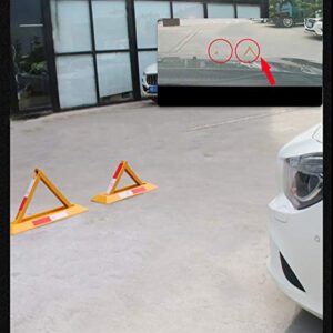 CAIMIAO Security Posts for Driveways,Car Park Driveway Guard Saver,Easy Installation Car Parking Lock,Protect Your Parking Space