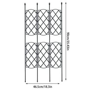 Stackable Plant Trellis, Plant Climbing Frame, Roses and Flowers Trellis, Climbing Support, Metal Trellis for Rose/Vegetable and Flower Gardens, Cucumber Trellis, Vegetables, Plant Support, Climbing