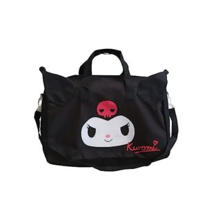 iikjshh kawaii womens travel bags,cute sports gym bag, weekender bags for women,workout duffel bag,foldable luggage bag (k-black)