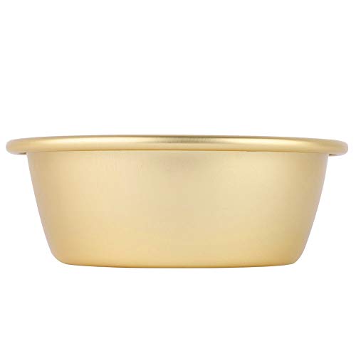 Korean Noodle Pot, Yellow Aluminum Alloy Stockpot Ramen Noodle Cooking Pot Rapid Instant Noodle Cooker for Home Kitchen(Rice Wine Bowl)