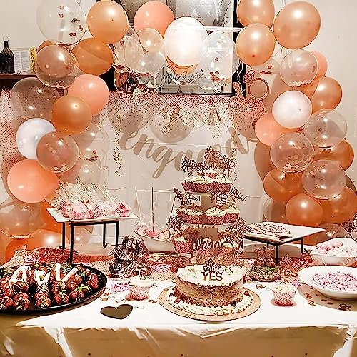 Balloon Decorating Strip Kit for Arch Garland 2 Balloon Ribbon, 2 Pcs Tying Tool, 2 Ballon Flower Clip for Party Wedding Birthday Xmas Baby Shower DIY