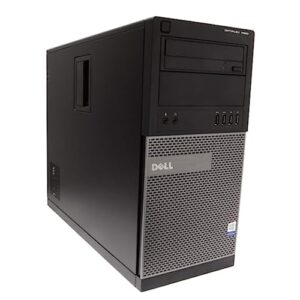 Dell OptiPlex Computer Gaming Desktop, Intel Core i7 4th gen 3.2GHz Processor, 32GB Ram, 1 TB SSD, NVIDIA Gt 1030 2Gb DDR5, Ultronix Keyboard, Mouse, Mousepad, Headset Windows 10 Pro (Renewed)