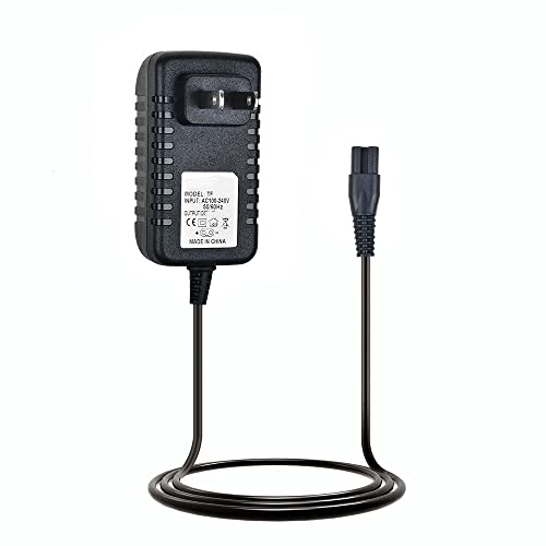 J-ZMQER AC DC Adapter Compatible with Remington F-4790 F-5790 F-5800 F-7790 Shaver F4790 F5790 F5800 F7790 Power Supply Cord Cable PS Wall Home Battery Charger Mains PSU