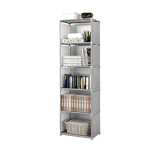 3,4,5-Tier Cube Storage Shelf or Organizer | Can be Used as Bookshelf, Bookcase, Closet, Pantry Shelves and Many More (5-Tier)