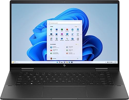 HP 2023 Newest Flagship Envy x360 2 in 1 15.6" Touchscreen Laptop, Hexa-Core AMD Ryzen 5 7530U(Beat i7-1195G7), 8GB RAM, 1024GB PCIE SSD, Backlit Keyboard, W/Stylus Pen, Windows 11 Home, Silver