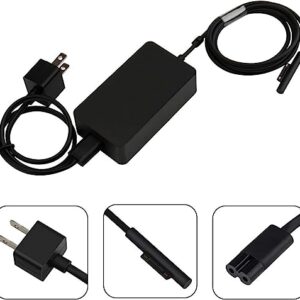 65W Surface Pro Charger Replacement for Microsoft Surface Pro 3/4/5/6/7/7+/8/9/X Power Supply Adapter,Compatible for Surface Laptop 1/2/3/4/5 Surface Go/2/3 Surface Book and Windows Laptop Charger