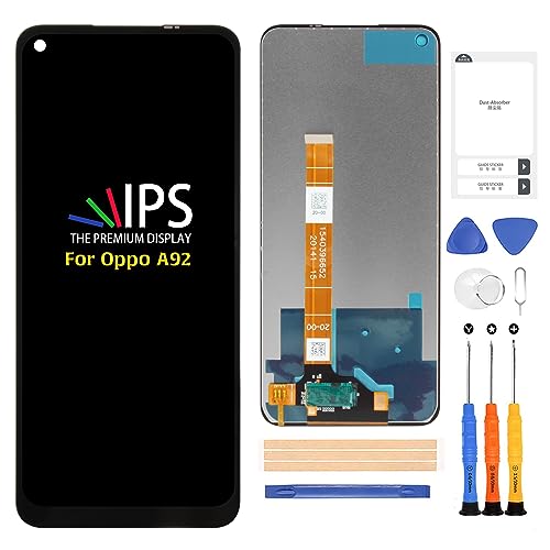 A-MIND for Oppo A92/A52 LCD Display (Original) Touch Digitizer CPH2059 CPH2061 CPH2069 PADM00 PDAM10 Screen Replacement Full Assembly Repair Kits with Tools