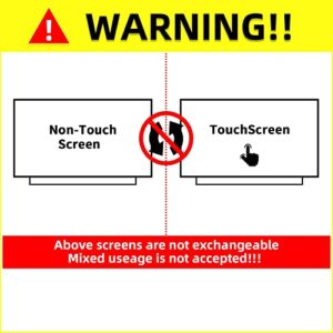 AIVIBRANT 15.6" Screen Replacement for IdeaPad Gaming 3 15ARH05 82EY IPS FHD 1920 x 1080 LCD LED Display Non-Touch Panel with Two Tapes
