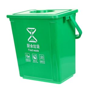 cabilock garbage sorting bin outdoor composting bins square containers with lids indoor composter waste paper basket food waste bin for kitchen indoor compost bin compost bucket kitchen bin