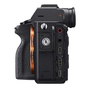 Sony a7 IV Mirrorless Digital Camera 33MP w/ 28-70mmmm Lens, 64GB Extreem SpeedMemory,Videl Microphone, LED Video Light, Case. Tripod, Filters, Hood, Grip, & Video & Photo Editing Software Kit