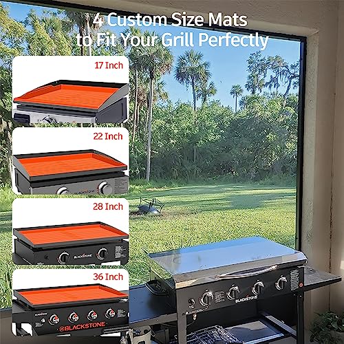 Griddle Mat 36 Inch for Blackstone Grill Heavy Duty Food Grade Silicone Mats for Blackstone Griddle Protect Griddle from Rodents, Insects, Debris and Rust, All Season Cooking Protective Cover