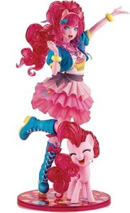 lkcozsm my little pon: pinkie pie limited edition bishoujo （7" scale） statue, multicolor