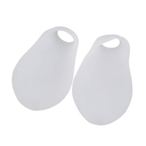2pcs silicone gel crib protector foot protectors for feet nursing clip board foot pad toe sleeve little toe cover jacket finger cot hammer care miss toe