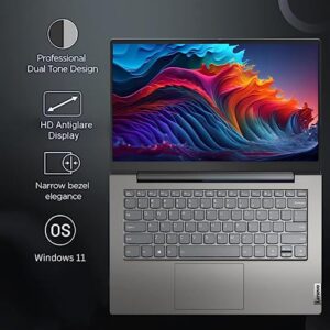 Lenovo Ideapad 14 Laptop, 14" HD Screen, Intel Pentium Silver N5030, 4GB RAM, 128GB PCIe SSD (NO eMMC), Webcam, HDMI, SD Card Reader, Win 11, Gray, 1 Year Office 365, with Bundled Accessories