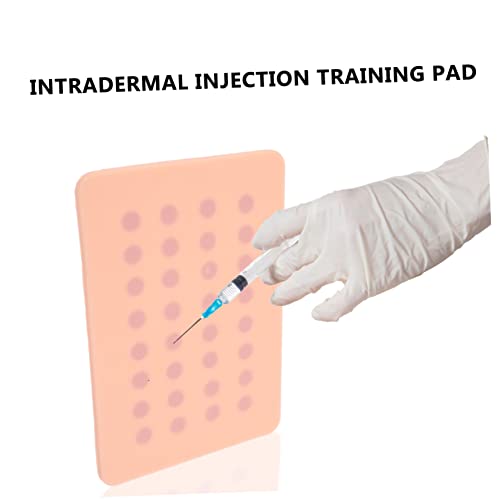 Practice Pad 5pcs Skin Test Training Module Practice Pad Iv Needles Nurse Mannequin Injection Training Supplies Subcutaneous Injection Practice Pad Injection Training Model Nurse