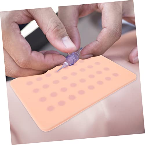 Practice Pad 5pcs Skin Test Training Module Practice Pad Iv Needles Nurse Mannequin Injection Training Supplies Subcutaneous Injection Practice Pad Injection Training Model Nurse