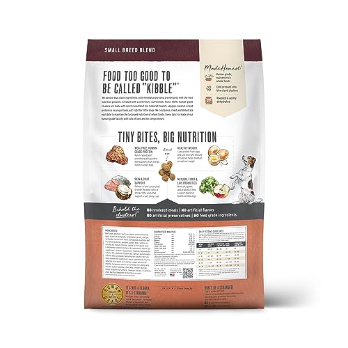 The Honest Kitchen Whole Food Clusters Small Breed Grain Free Beef Dry Dog Food, 10 lb Bag