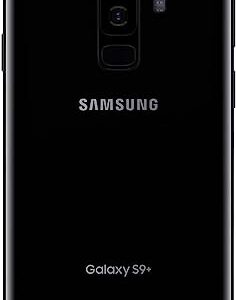 SAMSUNG Galaxy S9+ 64GB Smartphone - Midnight Black - Carrier Unlocked (Renewed)