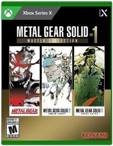 metal gear solid: master collection vol.1 (xbox series x|s)