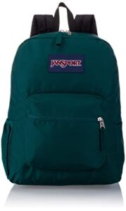 jansport cross town backpack, deep juniper, one size