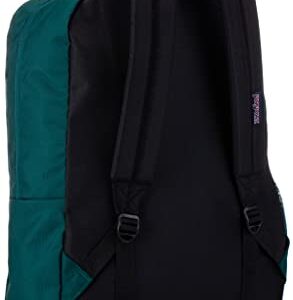 JanSport Cross Town Backpack, Deep Juniper, One Size