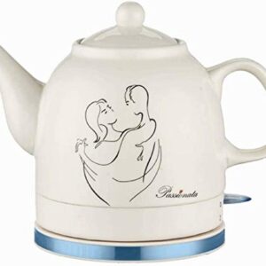 SieHam Kettles,Portrait Cordless Water Teapot 1.2Liter Automatic Power off Fast Boiling 1.2L 1200W