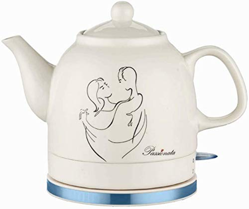 SieHam Kettles,Portrait Cordless Water Teapot 1.2Liter Automatic Power off Fast Boiling 1.2L 1200W