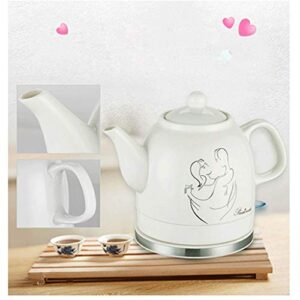 SieHam Kettles,Portrait Cordless Water Teapot 1.2Liter Automatic Power off Fast Boiling 1.2L 1200W