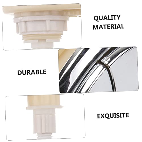 OSALADI 2 Pcs Toilet Lid Button Flushing Button for Toilet Dual Flush Push Button Switches Toilet Parts Toilet Tank Toilet Water Tank Button Toilet Button Flushing Toilet Button Water Tank