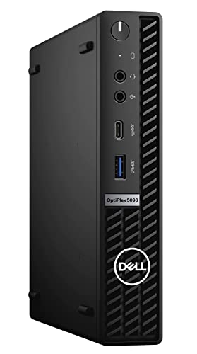 Dell OptiPlex 5090 CWKC3-N Home & Business Mini Desktop (Intel i5-11500T 6-Core, 64GB RAM, 256GB SATA SSD, Intel UHD 750, USB 3.2, Display Port, Black, Win 11 Pro) Refurbished (Renewed)