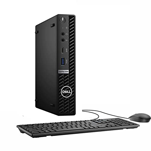 Dell OptiPlex 5090 CWKC3-N Home & Business Mini Desktop (Intel i5-11500T 6-Core, 64GB RAM, 256GB SATA SSD, Intel UHD 750, USB 3.2, Display Port, Black, Win 11 Pro) Refurbished (Renewed)