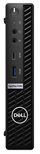 Dell OptiPlex 5090 CWKC3-N Home & Business Mini Desktop (Intel i5-11500T 6-Core, 8GB RAM, 256GB SATA SSD, Intel UHD 750, USB 3.2, Display Port, Black, Win 11 Pro) Refurbished (Renewed)