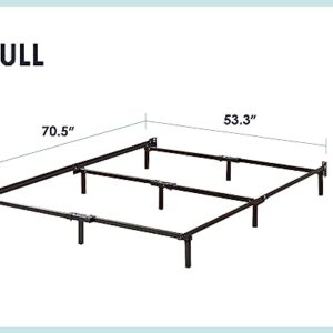 Best Price Mattress 7 Inch Metal Bed Frame for Box Springs, Heavy Duty Steel Construction, Full