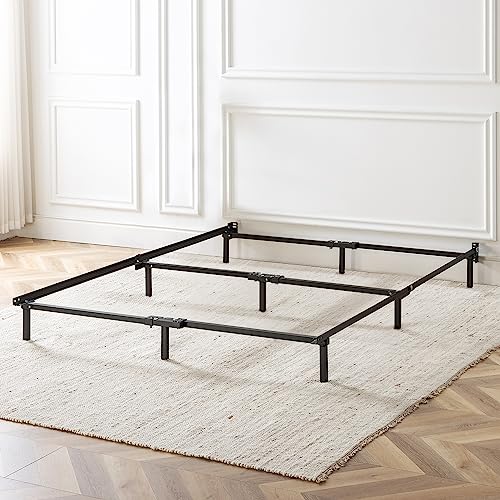 Best Price Mattress 7 Inch Metal Bed Frame for Box Springs, Heavy Duty Steel Construction, Full