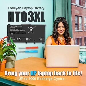 L11119-855 HT03XL Battery for HP Pavilion 15-CS 15-DA 15-DB 15-DW 17-CA 14-CE 14-CF 14-DF 15-DA0012DX 15-DA0014DX L11421-542 L11421-2C2 HT03041XL HTO3XL Laptop Replacement HSTNN-UB7J HSTNN-LB8M