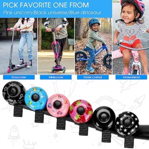 Kid Bike Bell - Bicycle Bell for Kids Boys Girls Adults | 120db Classic Mini Loud Bike Ring - Cool Bike Bell Design with Crisp Clear Sound for MTB,BMX,City Bike,Scooter -Kid Bike Accessories