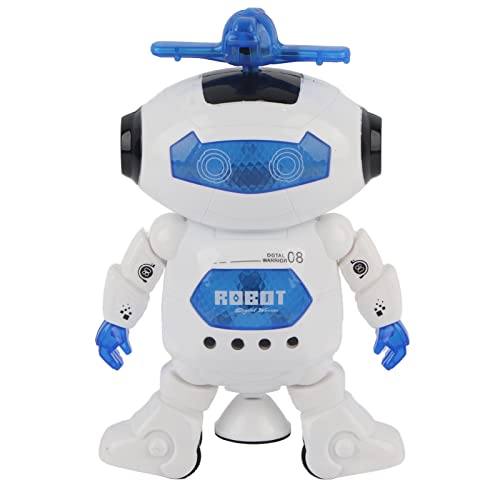 JTLB Robot Dancing Robot for Kids 22×14×9 360 Rotatable Lighting Dancing Humanoid Robot Toy Kid Children Playful Gift