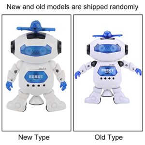 JTLB Robot Dancing Robot for Kids 22×14×9 360 Rotatable Lighting Dancing Humanoid Robot Toy Kid Children Playful Gift