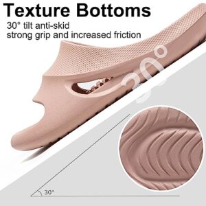 Massage Slippers Women Men Sandals Open Toe Shower Shoes Summer House Slippers for Bath Plantar Fasciitis Slides Ladies Girls Gym Non Slip Indoor