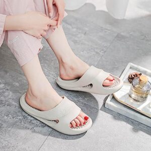 Massage Slippers Women Men Sandals Open Toe Shower Shoes Summer House Slippers for Bath Plantar Fasciitis Slides Ladies Girls Gym Non Slip Indoor