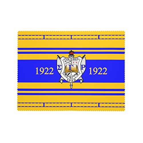 Beyli Sigma Gamma Rho Rectangular Tablecloth - 54 X 72 Inches - Stain Resistant Wrinkle Resistant Washable Polyester Tablecloth, Decorative Fabric Tablecloth