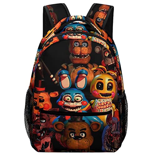 Travel Backpack Five Horror Nights Video at Game Freddy's Bag Big Capacity Shoulder Bag Cool Travel Backpack Classical Basic Briefcase Laptop Bag